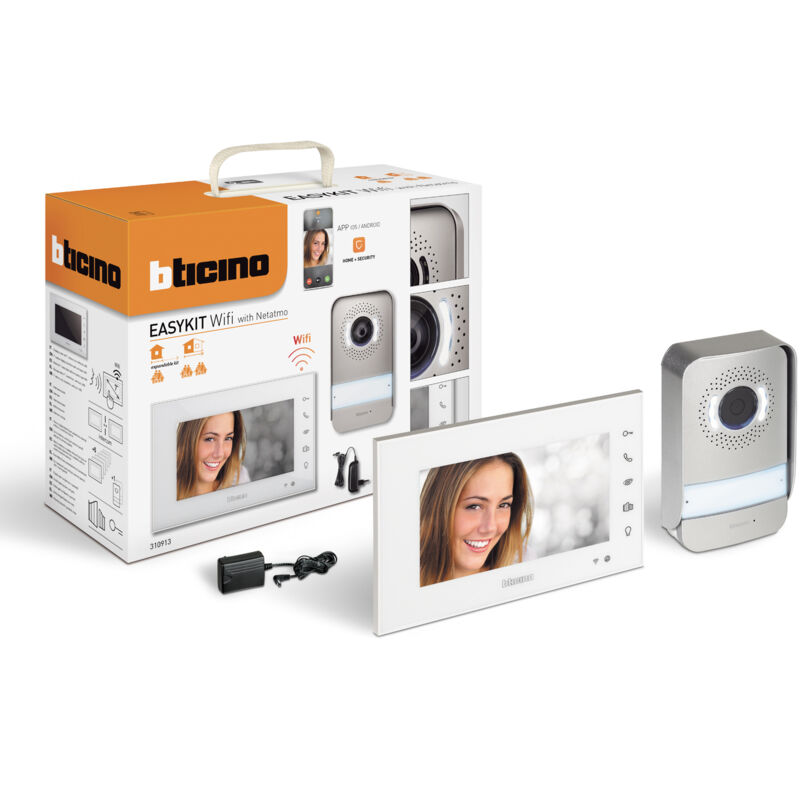 foto del prodotto bticino easykit wifi videocitofono wifi monofamiliare 310913
