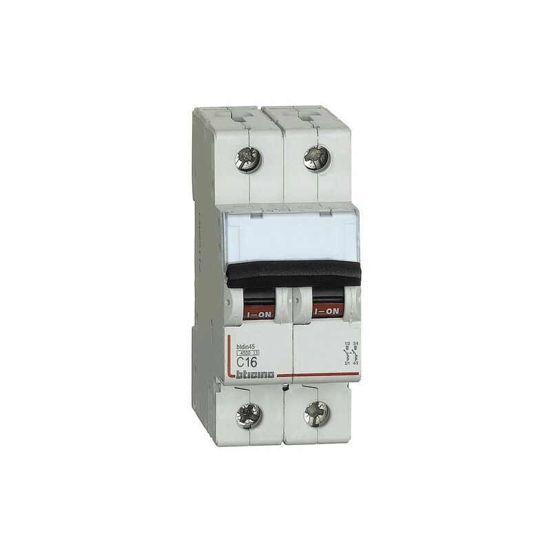 foto del prodotto bticino fa82c16 btdin45 magnetot 2p curva c 16a 4,5ka