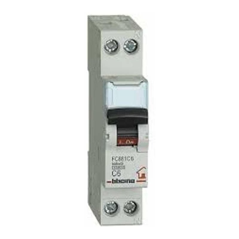 foto del prodotto bticino fp btdin45 magnetot c6 1p n 1m 4500a