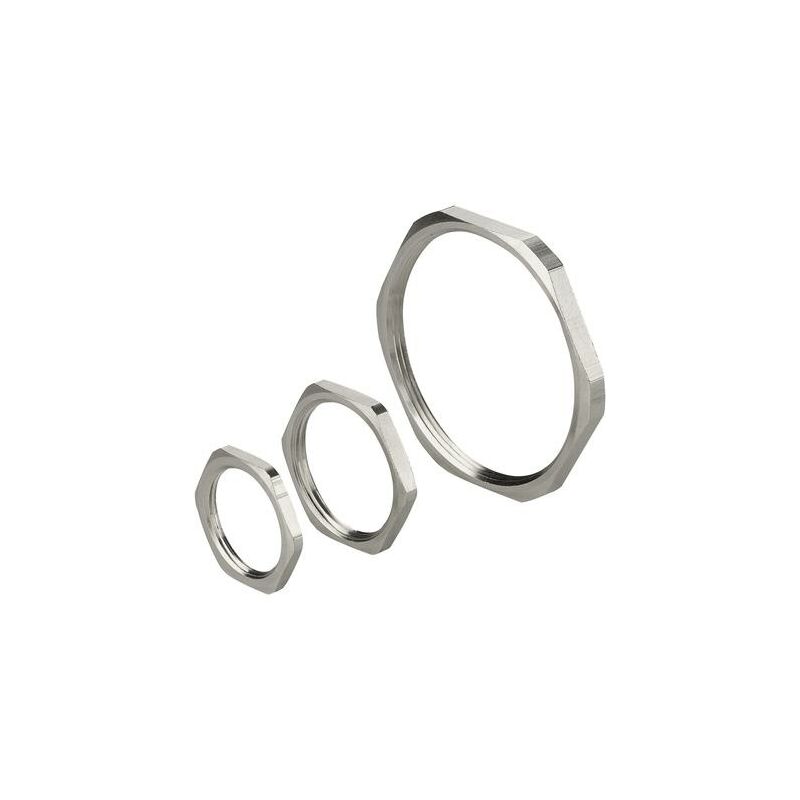 foto del prodotto bticino ghiera metal nichelate filettatura iso50 materiale ottone uni en 12164 cw 614n nichelatura 2 5 micron filettatura m50x1.5