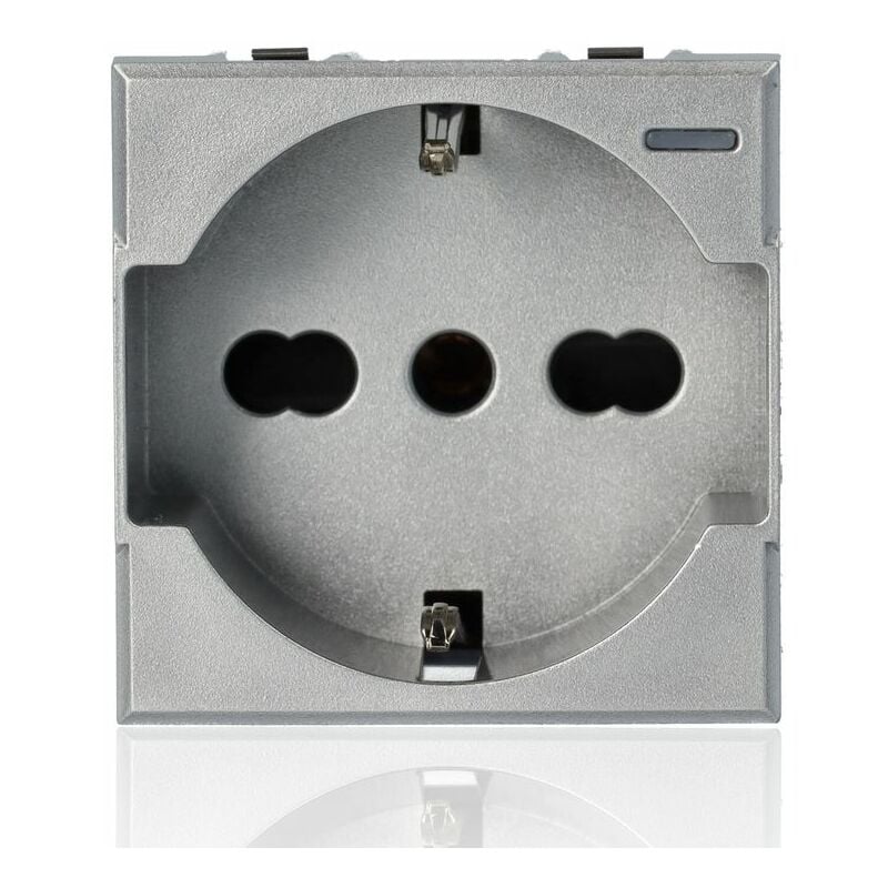 immagine 0 del prodotto bticino hc4140 16 presa standard tedesco e bipasso 10 16a 250 v ac tech axolute
