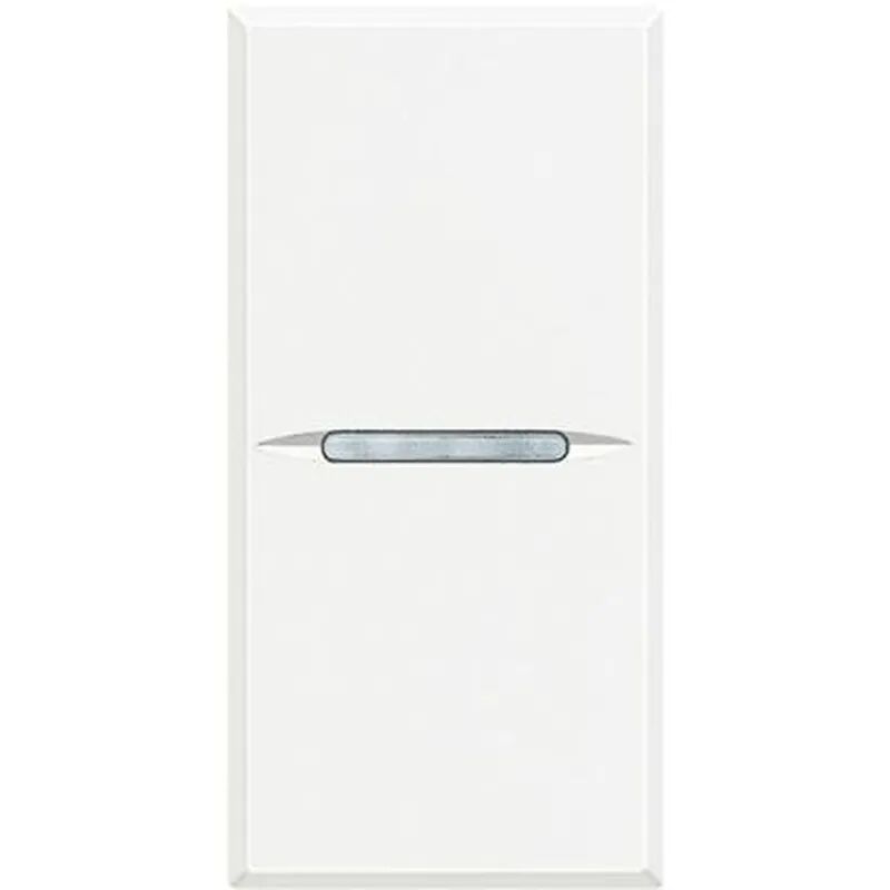 foto del prodotto bticino hd4001n interruttore unipolare assiale 16a axolute bianca