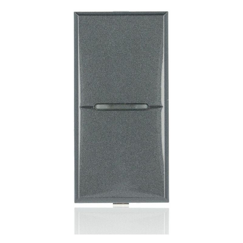 foto del prodotto bticino hs4003n deviatore 1p 10 ax 250 vac assiale illuminabile antracite axolute