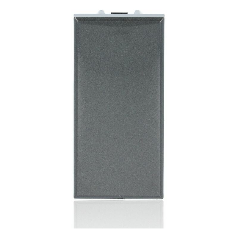 foto del prodotto bticino hs4950 falso polo 1 modulo antracite axolute