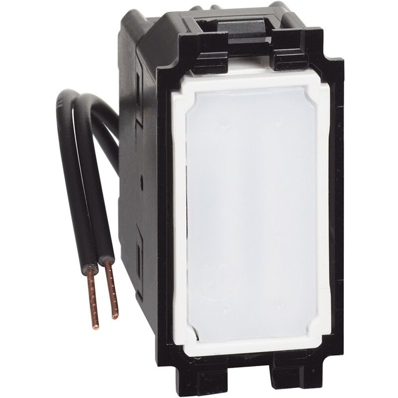 foto del prodotto bticino invertitore illuminato blu 1p, 16a, 250vac living now cod. k4004lb 
