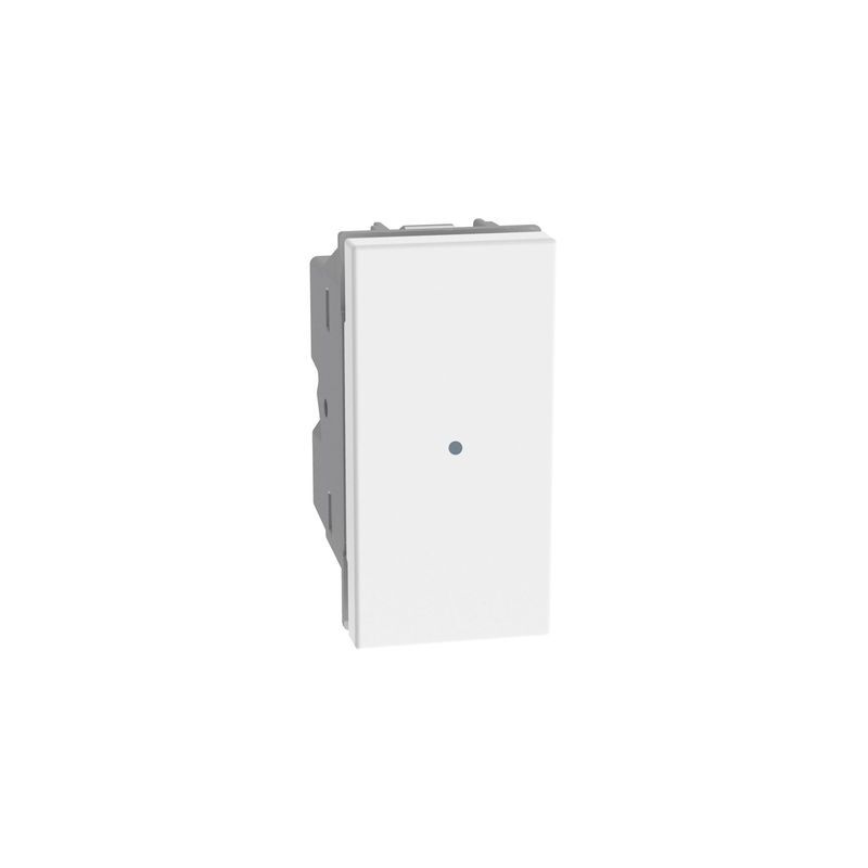 foto del prodotto bticino jw4055 matixgo pulsante unipolare assiale bianco no 10a