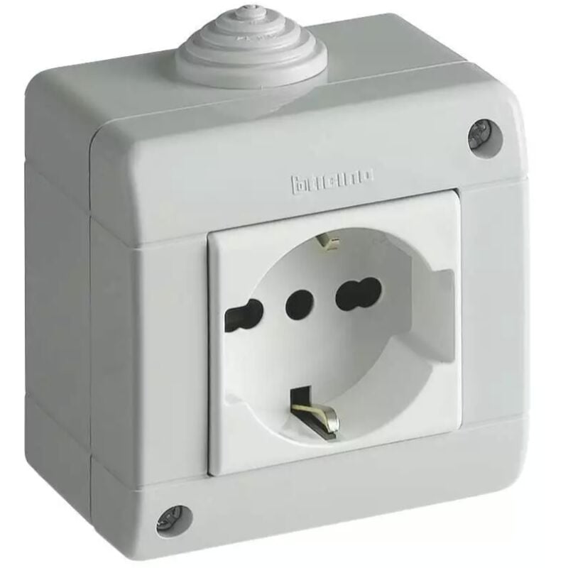 foto del prodotto bticino kit presa schuko bipasso in