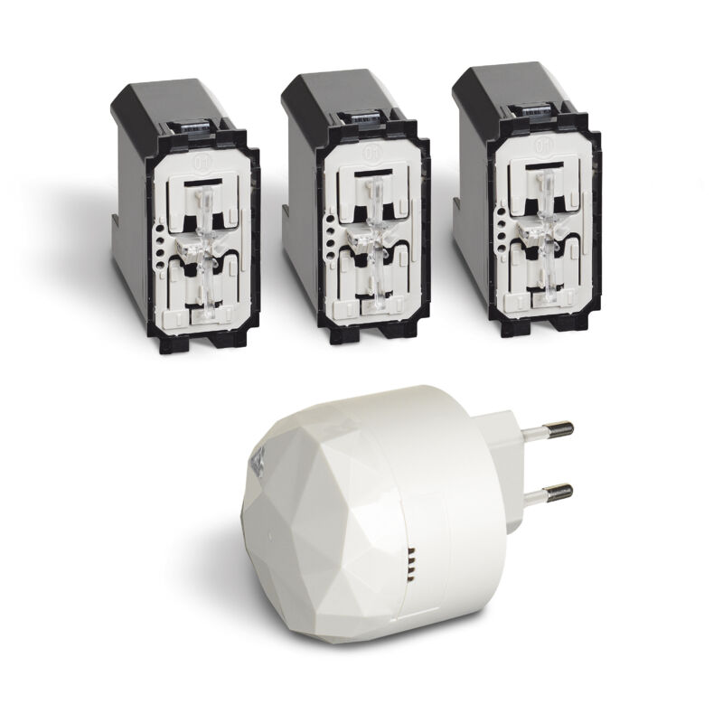 foto del prodotto bticino kit tapparelle wifi e gateway serie living now skw3602kit