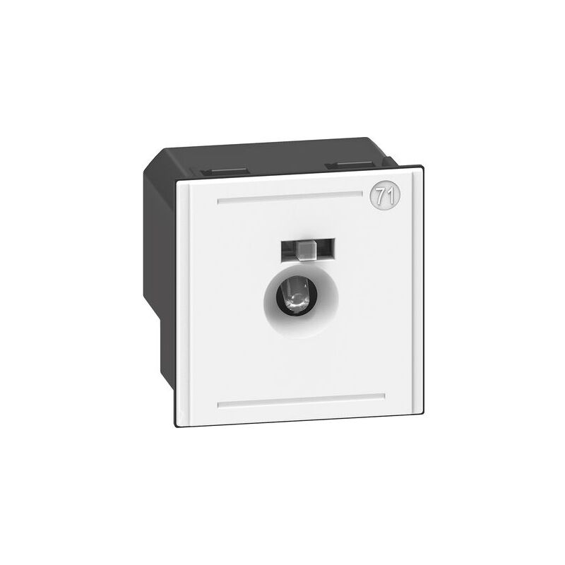 foto del prodotto bticino lampada segnapasso living now con led a luce bianca 0,15 0,5 w 2 moduli k4382