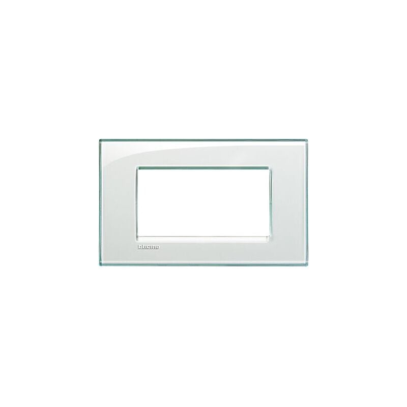 foto del prodotto bticino living light ll placca rettangolare 4p acquamarina lna4804ka