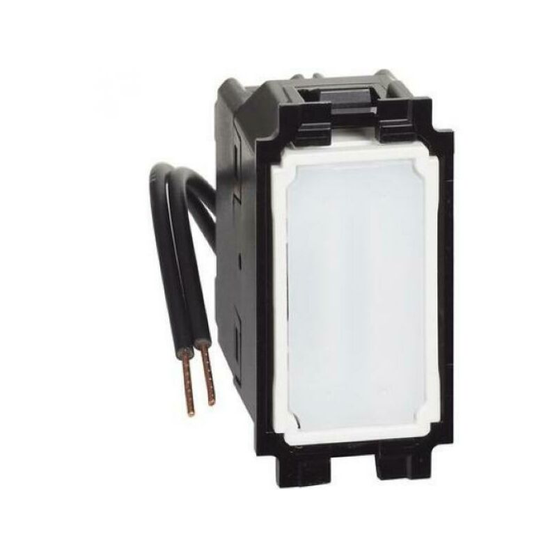 foto del prodotto bticino living now invertitore illuminato 1p 16ax con led bianco k4004l