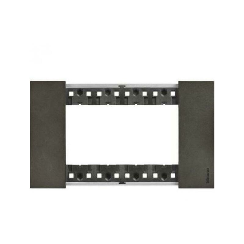foto del prodotto bticino living now placca 4 moduli in zama colore space ka4804ng