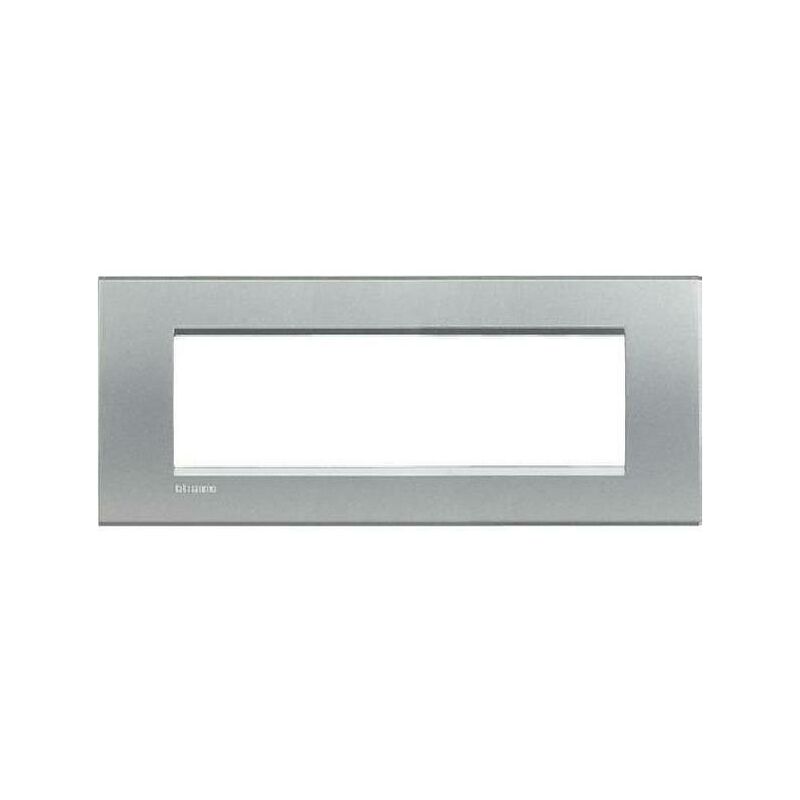 foto del prodotto bticino livinglight placca 7 moduli colore tech lna4807te
