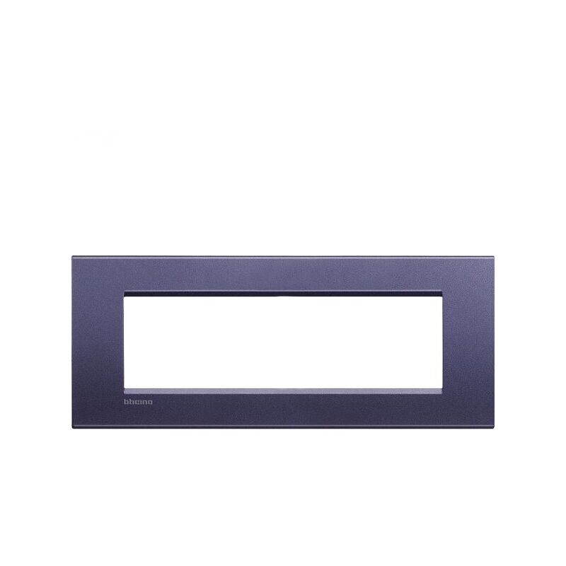 foto del prodotto bticino livinglight placca 7 moduli quadra colore club lna4807cb