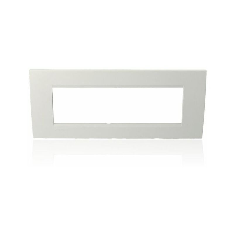 foto del prodotto bticino lna4807bi placca quadra 7 moduli bianca livinglight