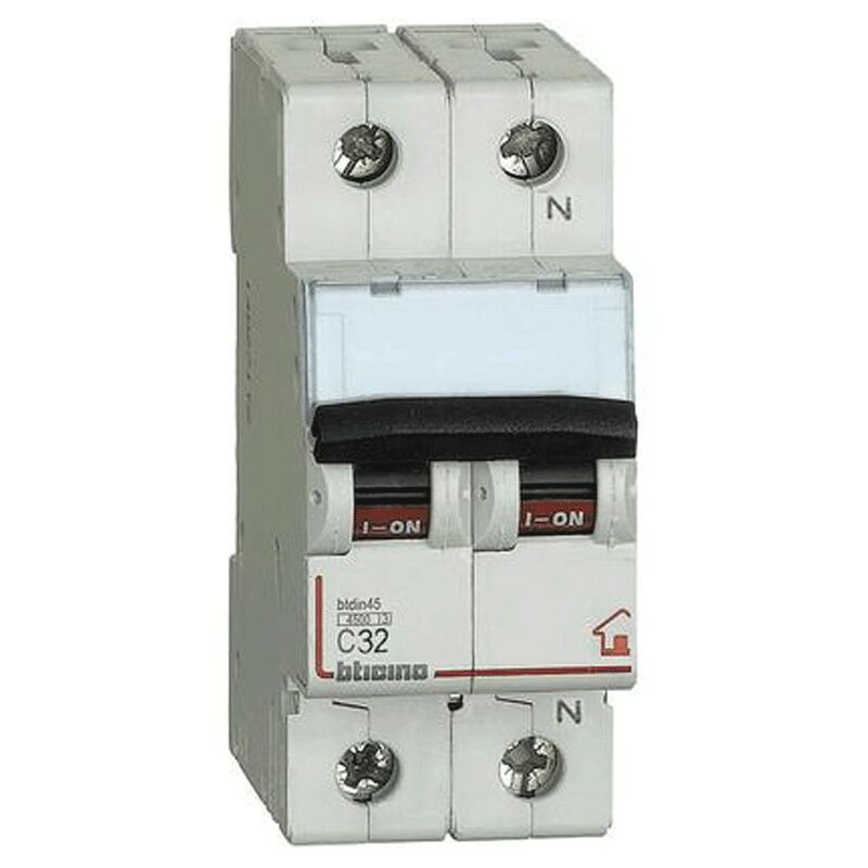 foto del prodotto bticino magnetotermico 1 n 4,5ka 32a fc810nc32