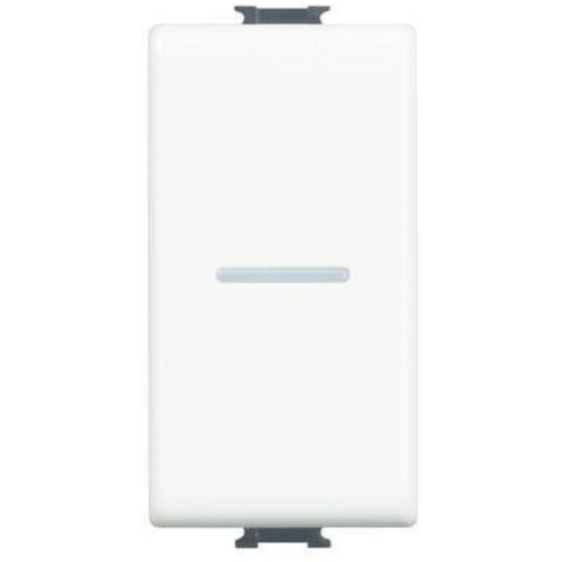 foto del prodotto bticino matix interruttore ax 1p 10a 1m bianco am5051n