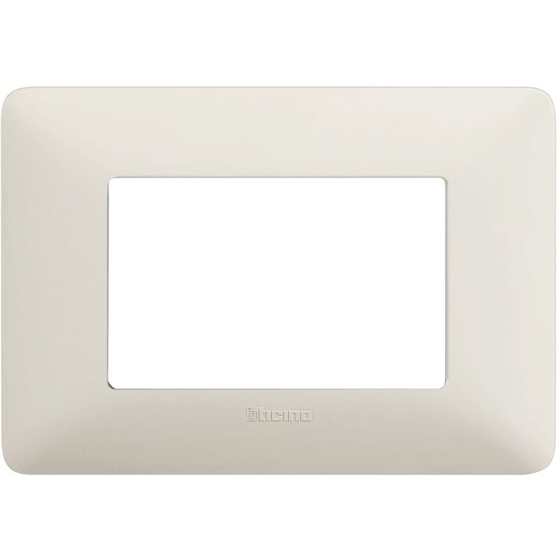 foto del prodotto bticino matix placca 3 moduli colore cenere 3p