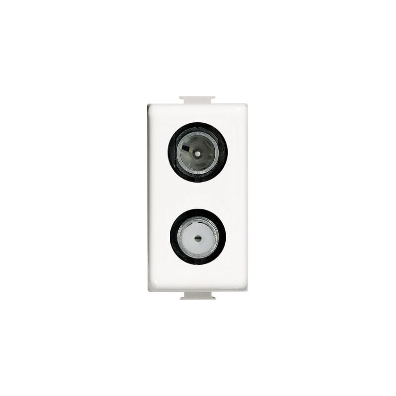 foto del prodotto bticino matix presa tv sat coassiale diretta demiscelata 1m bianco am5214d