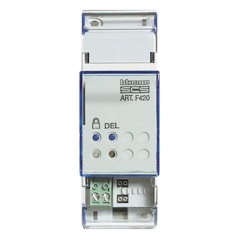 foto del prodotto bticino modulo scenari per automazione diffusione sonora f420