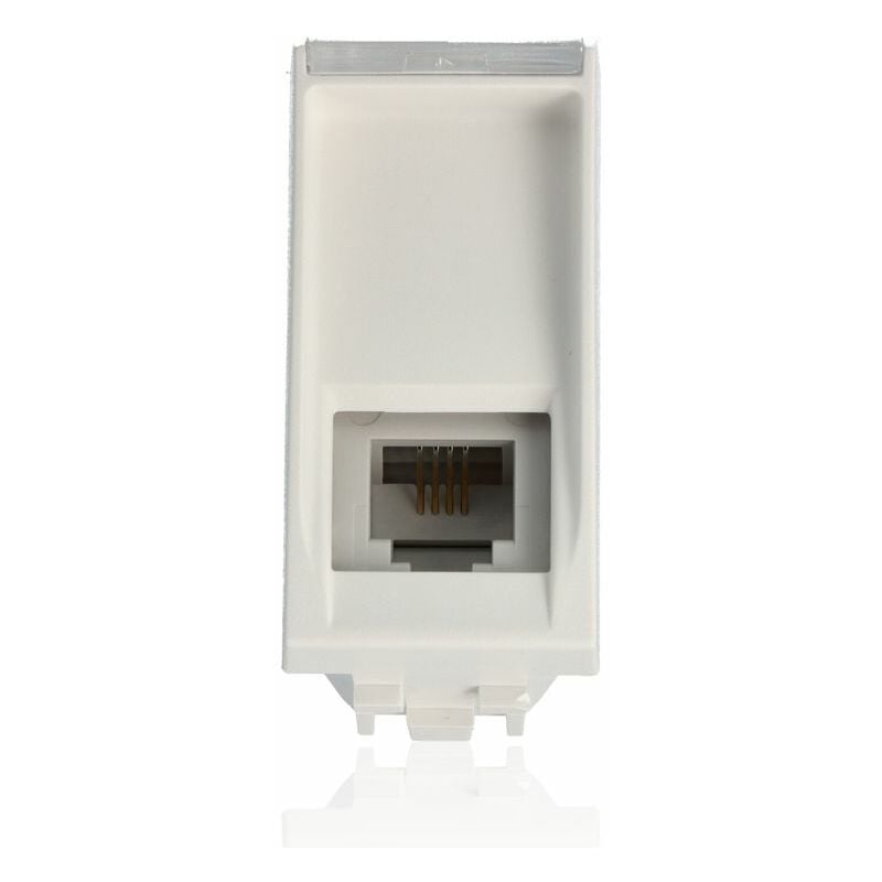 foto del prodotto bticino n4258 11n connettore rj12 k10 bianco livinglight