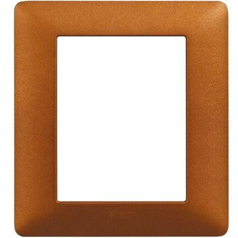 foto del prodotto bticino placca 3 3p rosso terra matix cod. am4826trt 