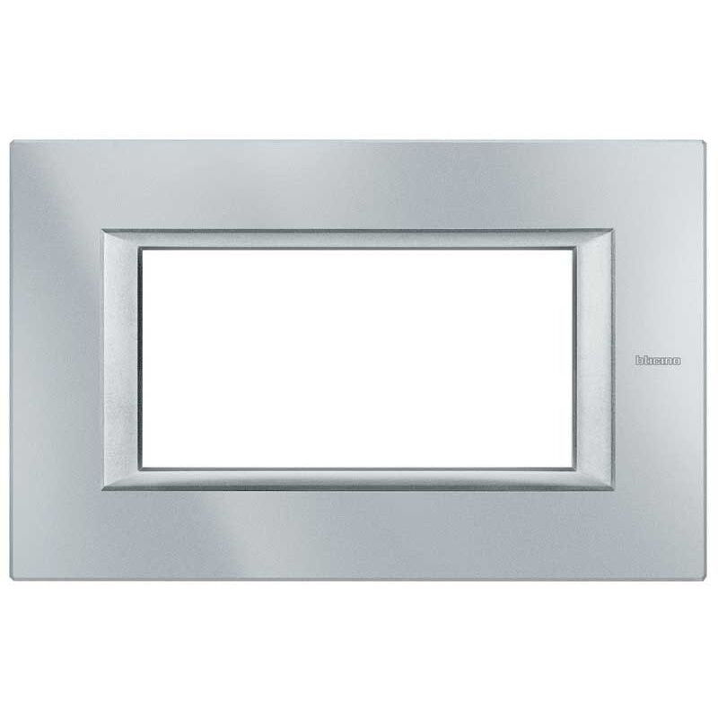 foto del prodotto bticino placca axolute 4 moduli tech monochrome ha4804hc