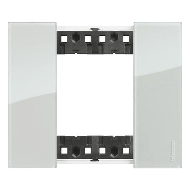 foto del prodotto bticino placca living now 2 moduli colore sky ka4802da