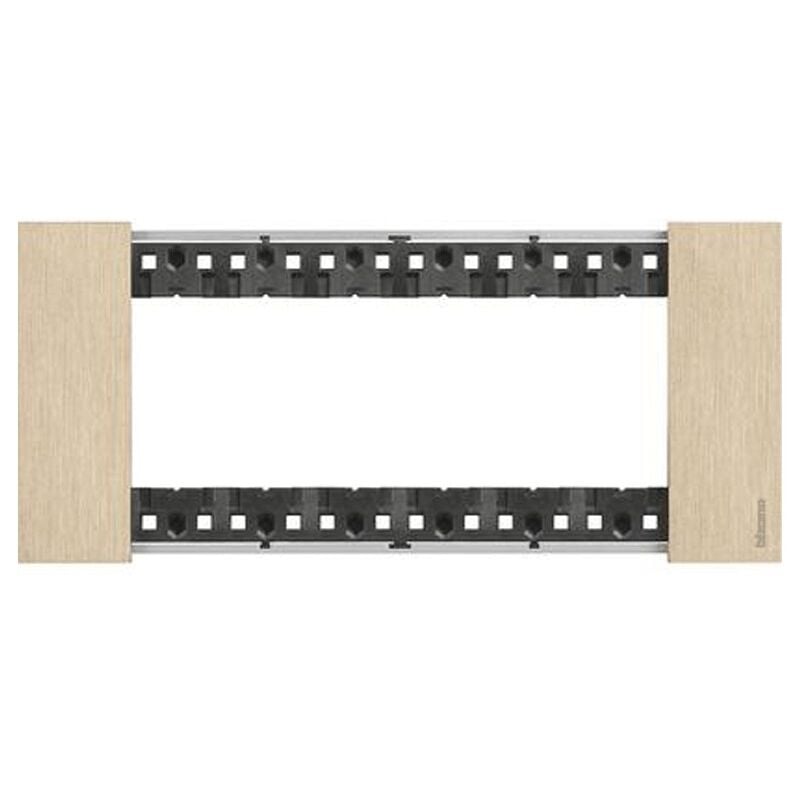 foto del prodotto bticino placca living now 6 moduli colore oro ka4806zw