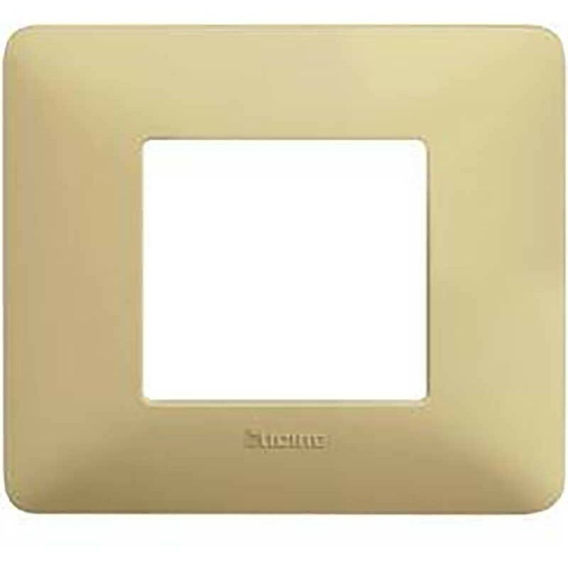 foto del prodotto bticino placca matix 2 moduli avorio am4802bav