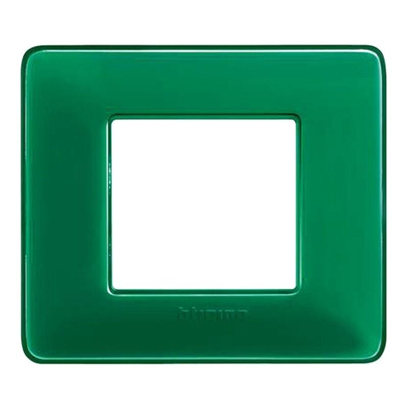 foto del prodotto bticino placca matix 2 moduli smeraldo am4802cvs