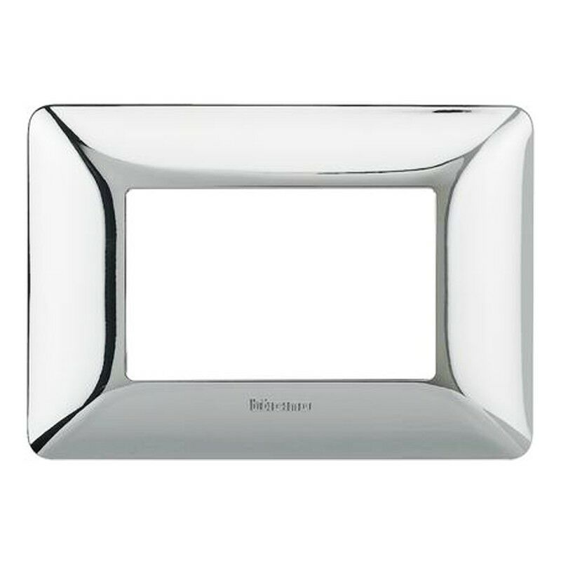 foto del prodotto bticino placca matix 3 moduli cromo lucido am4803grc