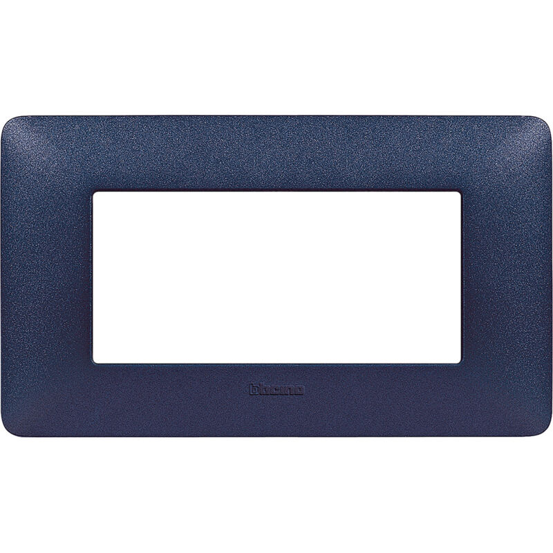 foto del prodotto bticino placca matix 4 moduli blu mercurio am4804tbm