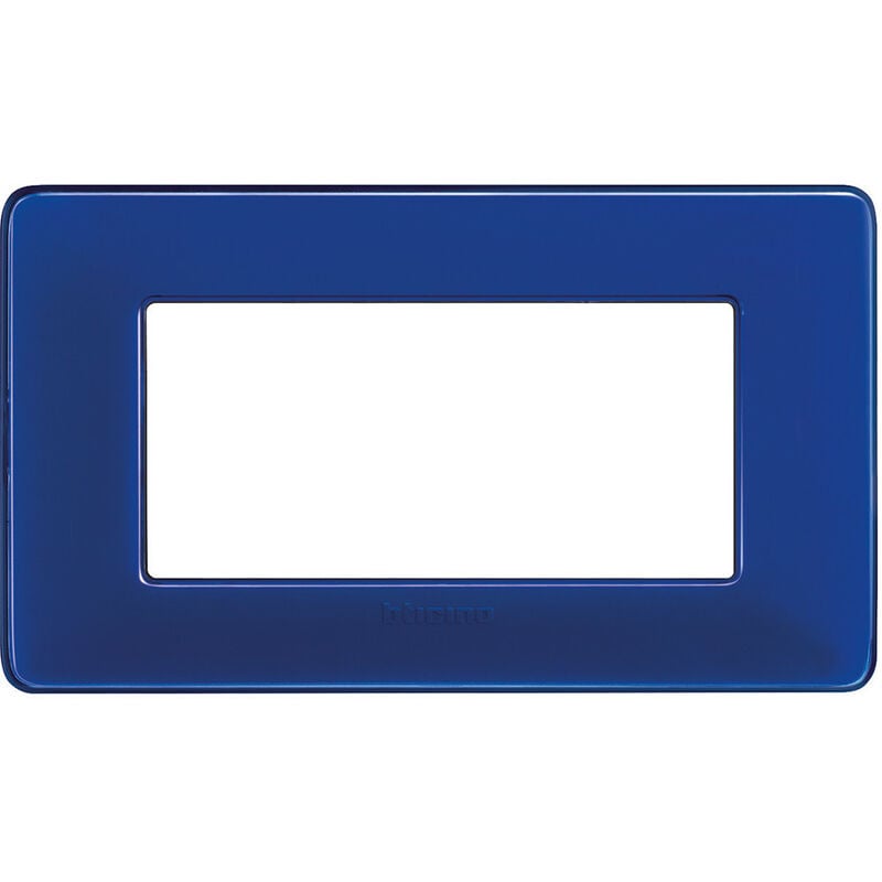 foto del prodotto bticino placca matix 4 moduli cobalto am4804cbu
