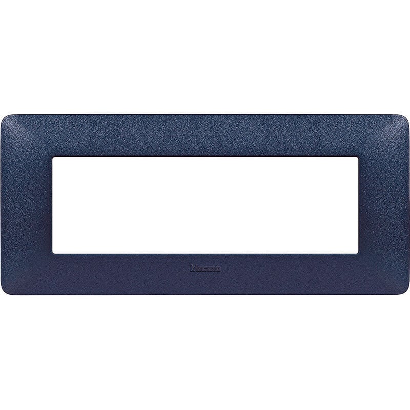 foto del prodotto bticino placca matix 6 moduli blu mercurio am4806tbm