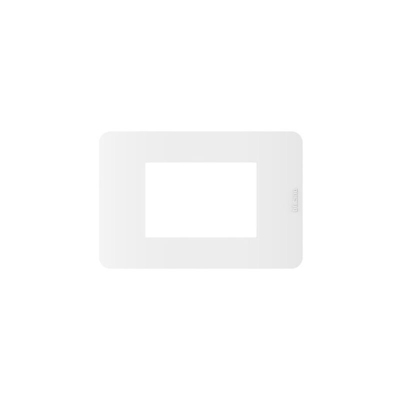 foto del prodotto bticino placca matixgo 3 moduli bianco materiale tecnopolimero