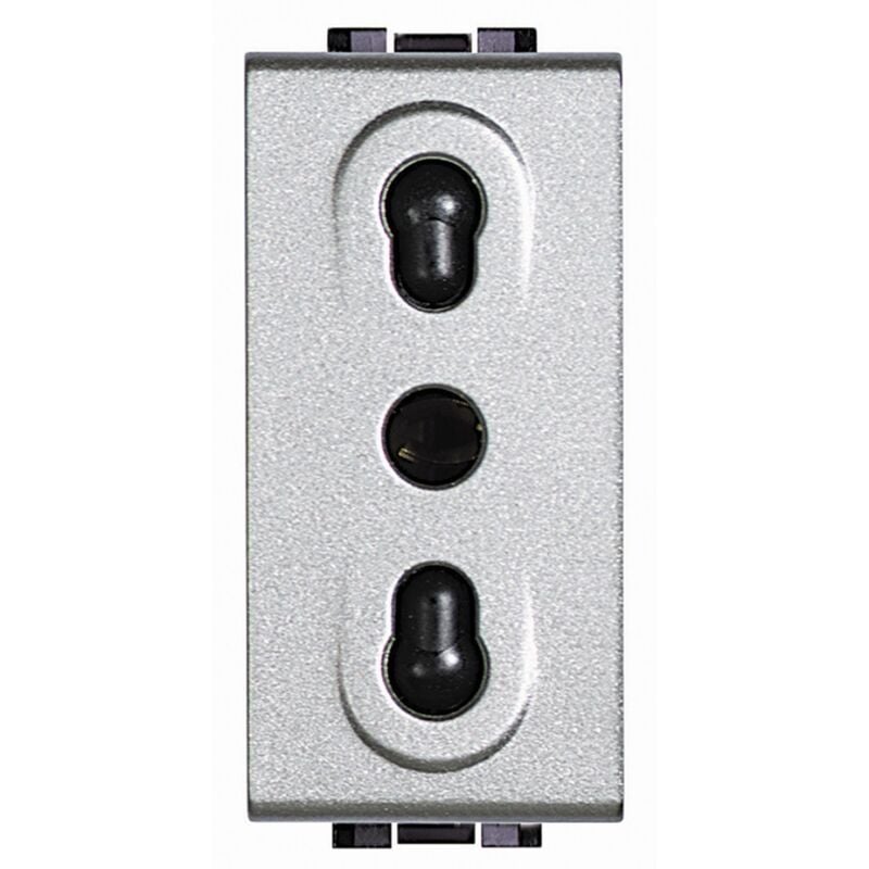 foto del prodotto bticino presa 2p t 10 16a 250v bipasso livinglight tech