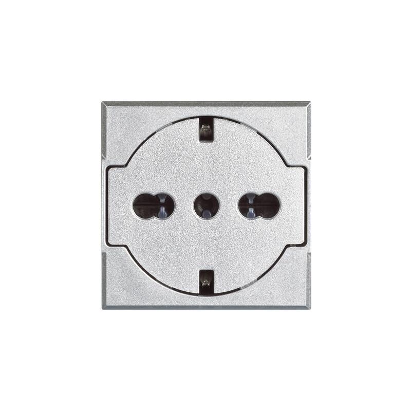 foto del prodotto bticino presa schuko axolute flat con protezione tech 10 16a hc4140 16f
