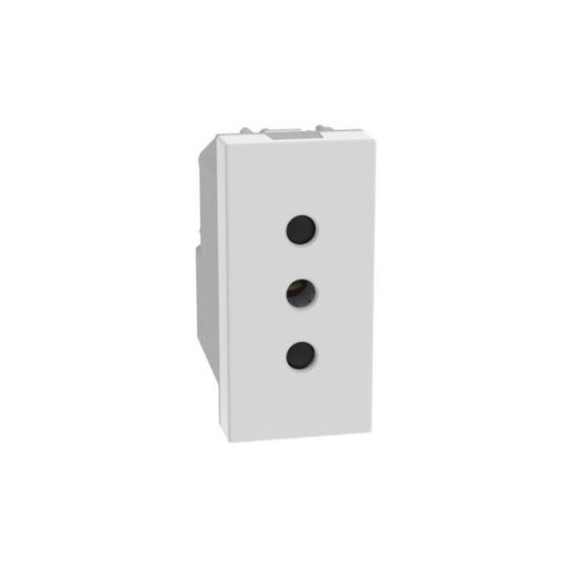 foto del prodotto bticino presa standard itaia matixgo 2p t 10a 1 modulo bianco jw4113