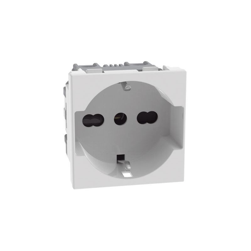 foto del prodotto bticino presa standard tedesco 2p t 16 a matixgo bianco
