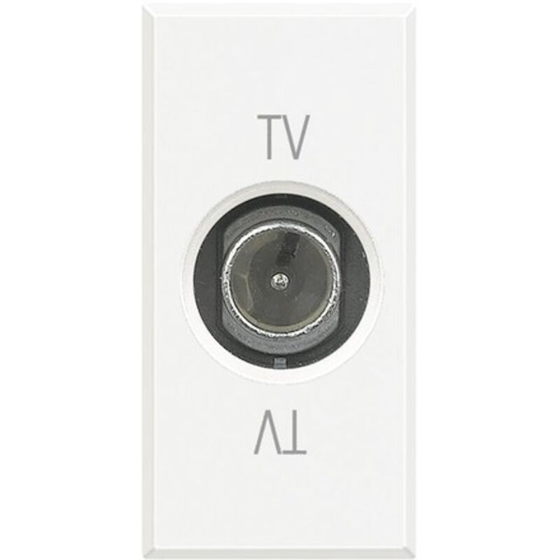 foto del prodotto bticino presa tv passante direzionale axolute bianco cod. hd4202p 