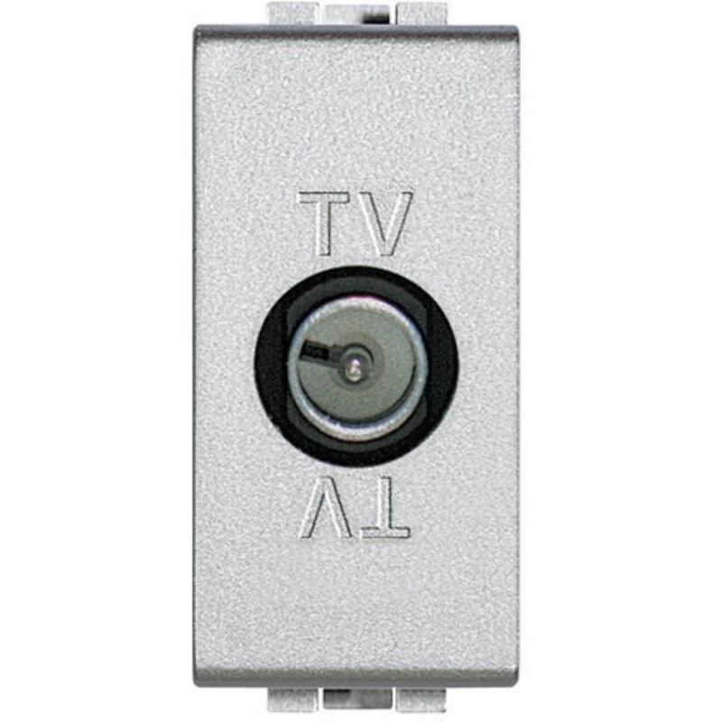 foto del prodotto bticino presa tv passante maschio light tech cod. nt4202p 