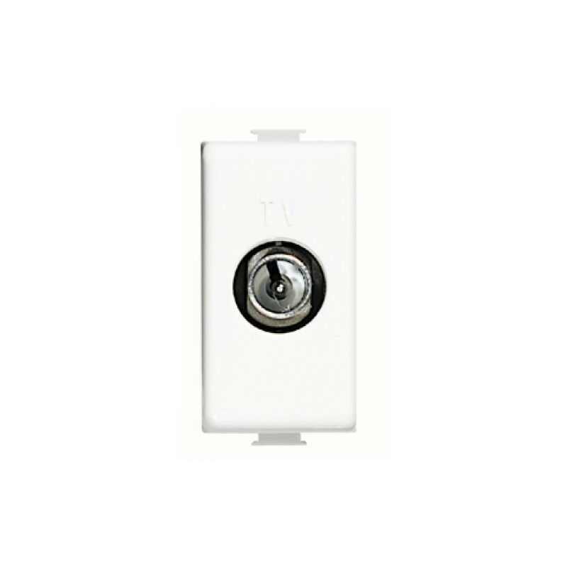 foto del prodotto bticino presa tv passante matix modulo singolo btiam5173p per impianti coassiali