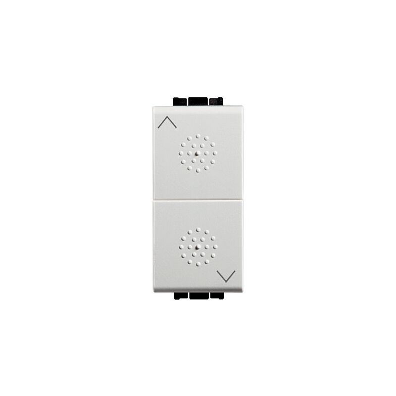 foto del prodotto bticino pulsante living doppio 1p no 1p no interbloccato 10a