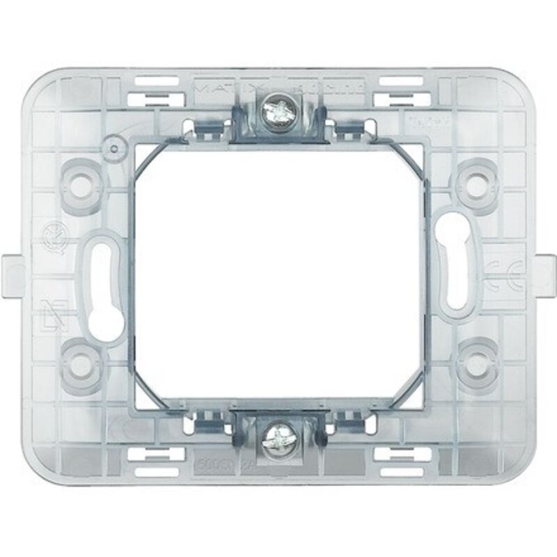 foto del prodotto bticino supporto 2 moduli scatola tonda matix cod. 500sm2a 