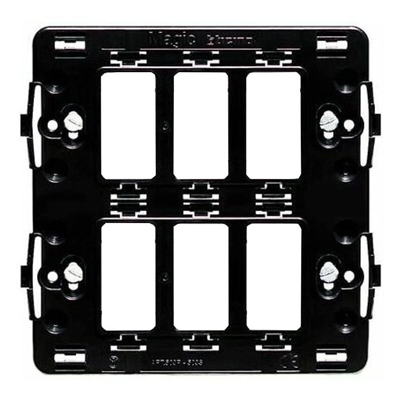 foto del prodotto bticino supporto 3 3 per serie magic 506s
