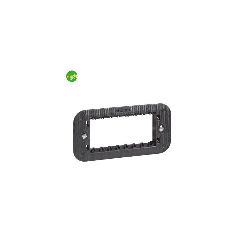 foto del prodotto bticino supporto 4 moduli k4704 con valva di protezione
