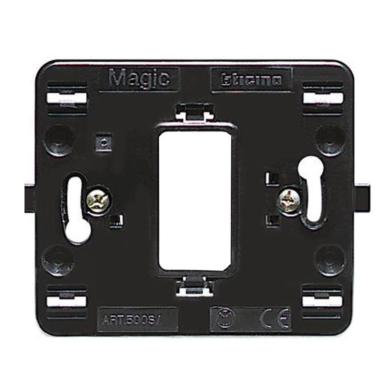 foto del prodotto bticino supporto magic 1 posto scatola tonda 500s 1