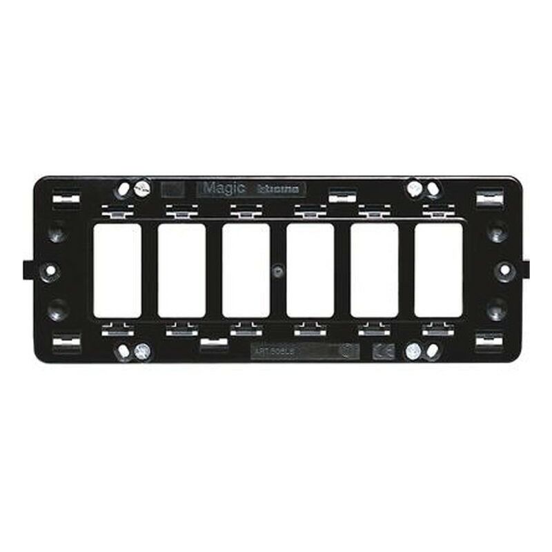 foto del prodotto bticino supporto magic 6 posti lineari 506ls