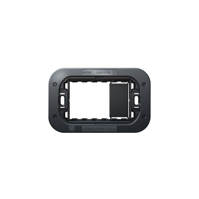 foto del prodotto bticino supporto per placche axolute air, 3 moduli e 2 moduli, fissaggio con viti